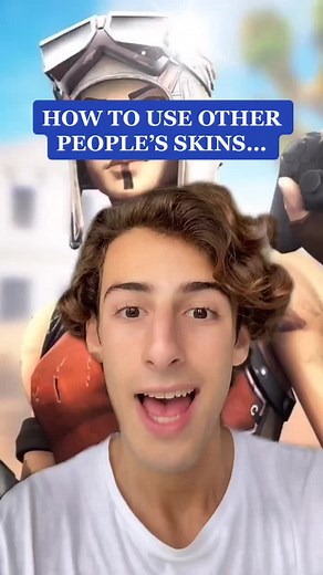 HOW TO USE OTHER PEOPLE’S SKINS! #fortnite #fortnitebattleroyale #fortniteleaks #gaming #gamer