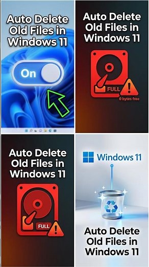 How to Auto Delete Old Files in Windows 11 – Storage Sense