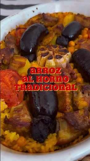 Arroz al horno #arrozalhorno #arrosalforn #paella #paellatime #receta