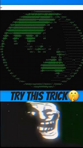 Crazy CMD Hack 😱 | Cool CMD Trick 2025 #cmdhami #secrethacks