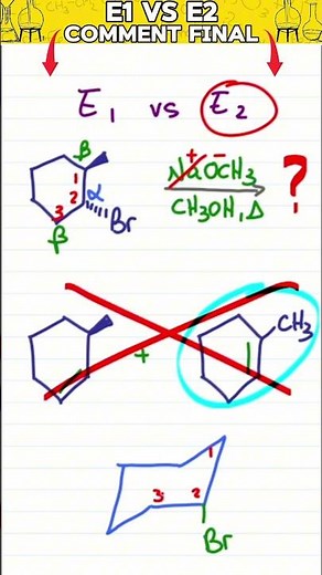 E1 vs E2 - Most Students Get This Wrong - Organic Chemistry Pre-Finals Review