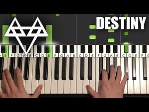 NEFFEX - Destiny (Piano Tutorial Lesson)