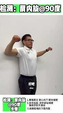 Shoulder IR ROM Screening｜Internal Rotation Assessment