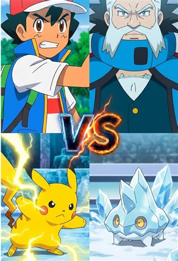 Ash vs Wulfric: Epic 8th Badge Rematch! ❄️
