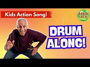 Drum-Along! 🥁 "Catch the Beat" Brain Break & Movement Song for Kids | David Jack Kids Songs