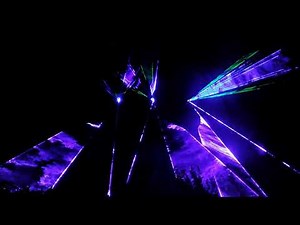 Laserworld 3x DS-1000 RGB Demo Show