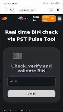 شرح أداة BIN Checker من PST وكيف تستخدمها خلال ثوانٍ!