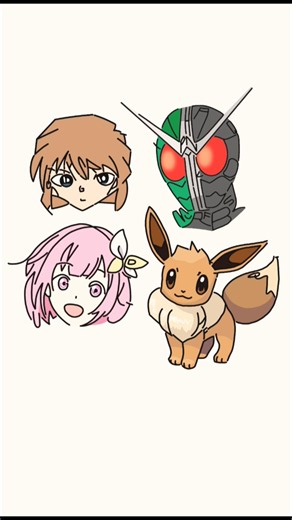 名前がアルファベットなキャラをアルファベットだけで描いてみた！ #shorts #art #drawing #anime #イラスト #アニメ