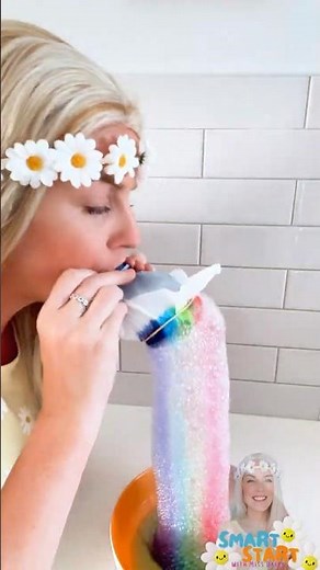 🌈 DIY Rainbow Bubbles Experiment | Fun Kids Science Craft