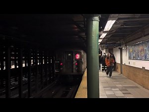 IRT Lenox Line: 2 & 3 Train Action at 135th Street (R62A & R142)