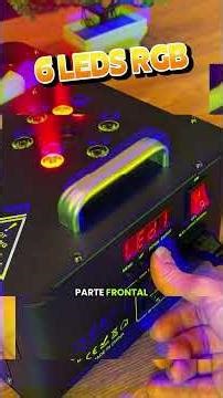 💨✨ Máquina de Fumaça ON-MF806 1200W LED RGB DMX com Controle 🎉🔥 #Festa #Balada #Iluminação #Show