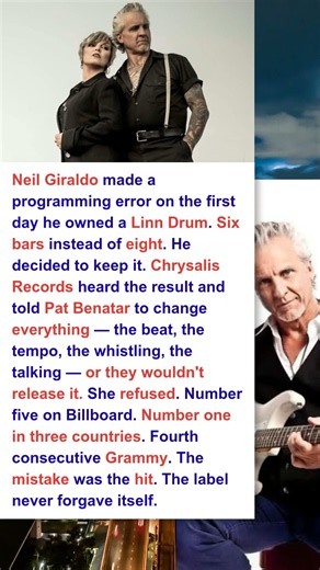 Pat Benatar, Neil's Hit Song Was A Mistake