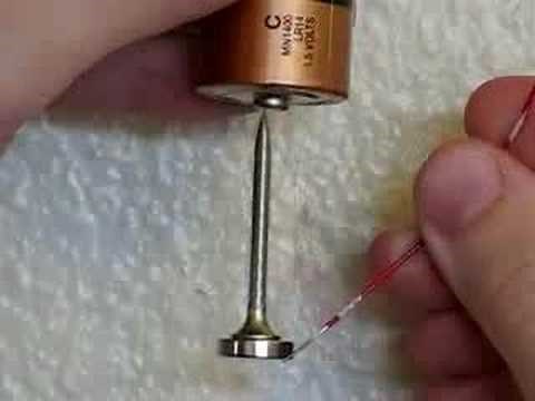 Homopolar motor demonstration