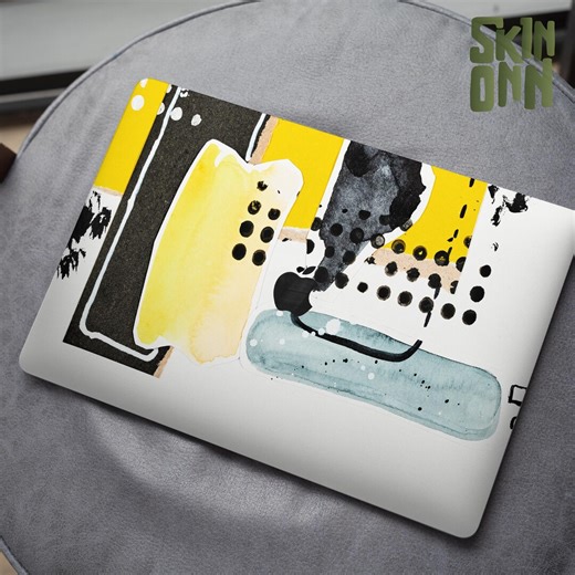Abstract Art MacBook Pro Skin | Vinyl Laptop Decal - Etsy