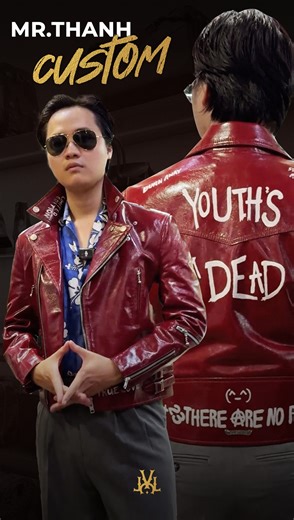 112K views · 402 reactions | Custom áo da Terminator chất lừ cho Anh Thanh #vietnamcustomleather #ÁO_DA #vcl #leatherjacket | Vietnam Custom Leather | Facebook