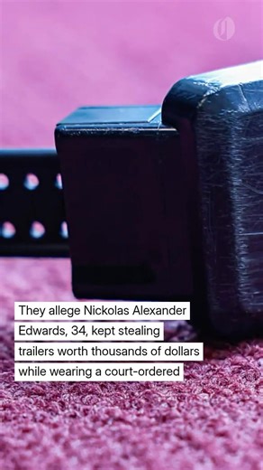 Oregon man continued trailer-theft spree while wearing court-ordered GPS monitor, prosecutors allege