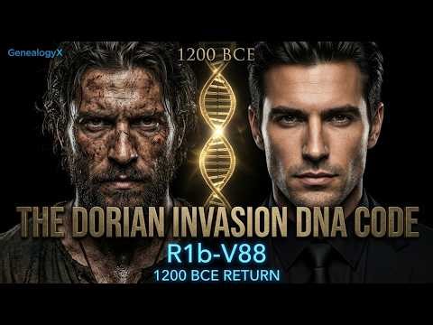 Ancient Greece The Dorian Invasion DNA Code: R1b-V88 and the 1200 BCE Return?