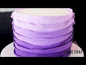 How To: Fondant Ruffle | Cake Craft USA