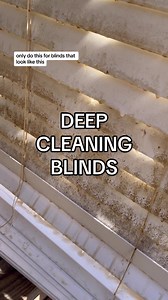 ‼️IMPORTANT‼️I don't suggest this type of deep cleaning for regular, maintenance cleaning of your blinds. The blinds in the video were neglected and needed more than just a wipe-down. Most other blinds (Metal & Wood Venetian, Vertical, Fabric, and Roller blinds) that are just dusty can be cleaned in place. ( this applies for shutters as well) I suggest dusting or vacuuming them first to remove any loose dust. Then follow up with a microfiber towel and & a multisurface cleaner of your choice. I'm