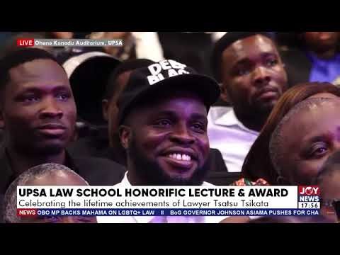 Honorific lecture: Where power lies should not determine who is prosecuted – Tsatsu Tsikata