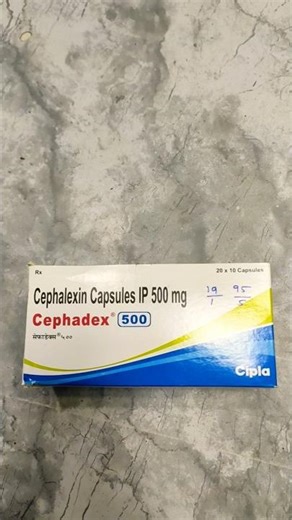Cephadex 500 mg (Cephalexin) Capsule for Bacterial Infections #trending #doctor #viral #100kview