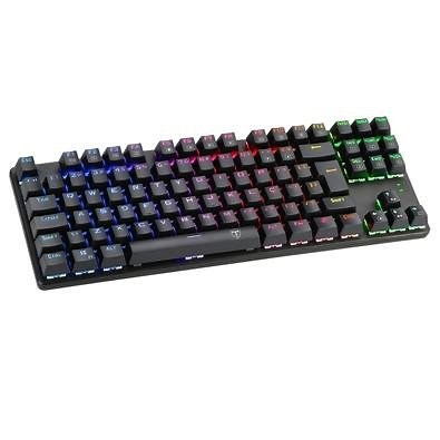 Teclado Mecânico Gamer T-Dagger Bora, RGB, Switch Outemu Blue, ABNT2 - T-TGK315-BLUE