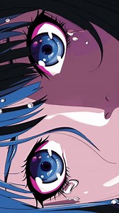 Eyes Blink Anime Girl Blue Hair Stock Footage Video (100% Royalty-free) 3478381057 | Shutterstock