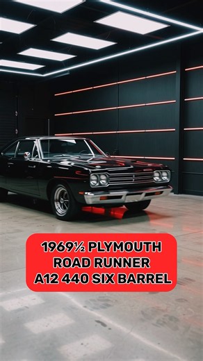 The 1969½ Plymouth Road Runner A12 was built for one thing — PURE AMERICAN MUSCLE! #musclecar