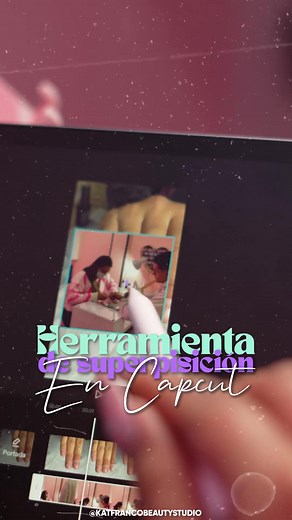 Así puedes utilizar la superposición de capcut para darle mayor estilo a tus videos 🥰 #katfranco #AprendeEnTikTok #capcut #superposicion
