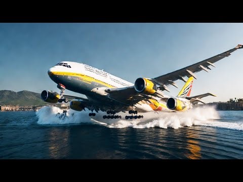 Hardest Landing At Gimpo International Airport