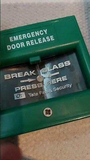 emergency door release old style kac call point