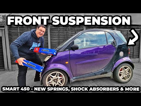 Smart ForTwo Front Suspension Rebuild - Mega Video