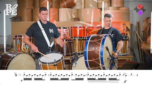 Rope Drum Revival was the latest Rhythm Monster LIVE! event that is now a most Monster collection of live performances from some of the most Monster Drummers of all styles: - Scottish Pipe Band Drumming - Swiss & Basel Drumming - American Fife & Drum Corps - American "DCI-Style" - French Miltary Drumming - British Drumming - Concert Snare Drumming Access all 63 performances with drum scores, learn them with PadLab™, and jam along with 4K and HQ audio Play Along videos! Access the full Rope Drum 