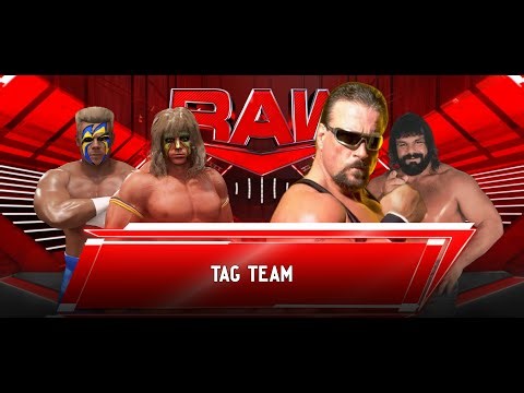 Raw from Rochester, MN Sting and Ultimate Warrior vs Scott Norton and Steve Williams