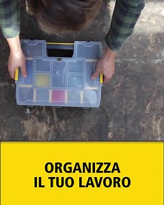 28K views · 23 reactions | Organizza lo spazio interno come preferisci e sovrapponi più unità grazie all'organizer STANLEY® Sort Master Junior a divisori removibili. Incredibile! https://bit.ly/2OtCImH | Stanley Tools Italia | Facebook