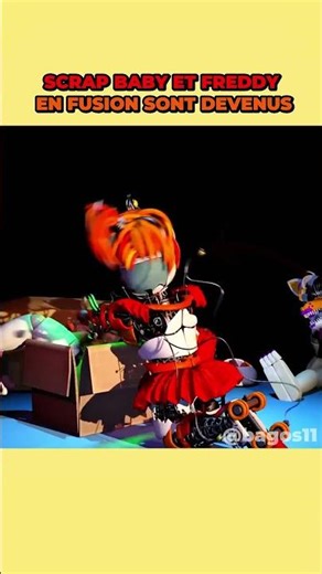 FNAF Comment Scrap BAby et Molten Deviennent😲 #shorts #fnaf #horror @bagos11