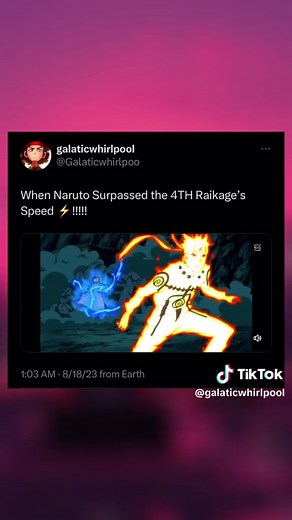 Naruto ⚡️ #galaticwhirlpool #foryoupage #fypシ #fyp #animeedit #animetiktok #weebtiktok #naruto #narutoshippuden #raikage #yellowflashoftheleaf #CapCut #godspeed