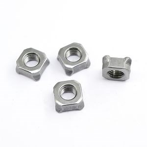 [Hot Item] 304 316 Stainless Steel Square Shrapnel Slider Nut M3 M4 M5 M6 M8 Galvanized Square Nut Rectangular Nuts for Aluminum Profile