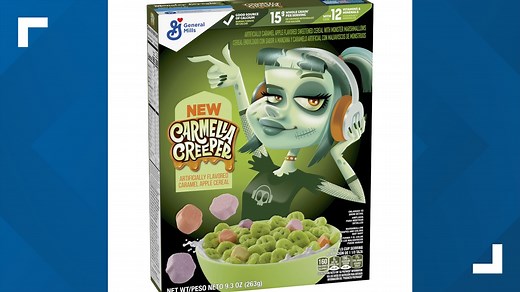 General Mills adds Carmella Creeper to Monster Cereals lineup for Halloween 2023