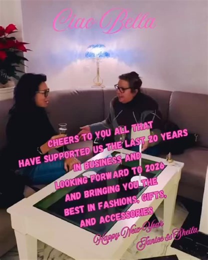 Happy 2026 from us to you! | Ciao Bella Moda International