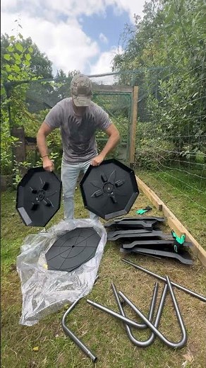 How easy? - tumbling composter set up #diygardening