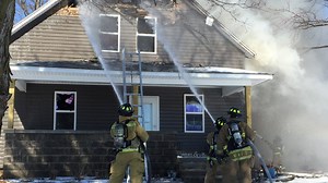 Three fire departments called to structure fire
