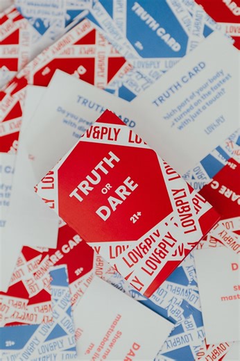 Adult Truth or Dare Card Game for Date Night - Lovandply Spicy Card - Couple Boardgame - Etsy