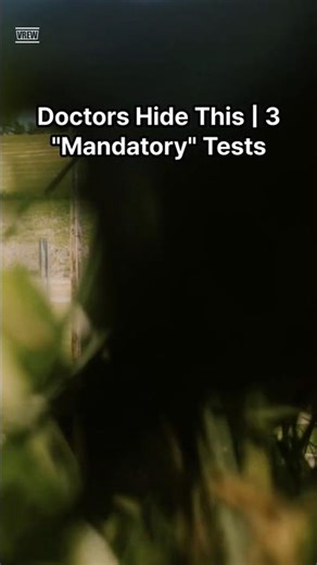 ⚠️ Doctors Hide This | 3 "Mandatory" Tests Seniors Over 70 Must REFUSE 💀 #shorts