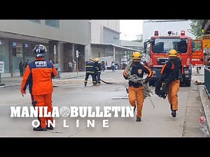 BFP-7 conducts simulation exercise for disaster preparedness on high rise buildings in Cebu