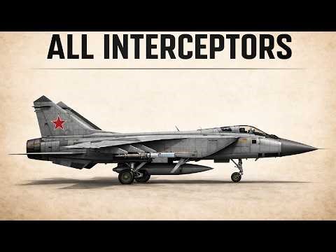 Every Cold War Interceptor Fighter Explained