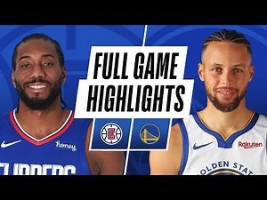 CLIPPERS at WARRIORS | FULL GAME HIGHLIGHTS | January 8, 2021