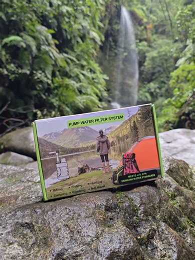 Werbung | 🏕️💧 Outdoor Wasserfilter von @shoptemu_de – praktisch für Camping, Wandern & Abenteuer Mit dem kompakten Wasserfilter kannst du unterwegs Wasser aus natürlichen Quellen filtern – ideal für Trekking, Camping oder längere Outdoor-Touren. Klein, leicht und einfach im Rucksack mitzunehmen. 💧 Filtert Wasser für unterwegs 🏕️ Ideal für Camping, Wandern & Trekking 🎒 Kompakt & leicht für den Rucksack 🌿 Praktisch für Outdoor-Abenteuer & Reisen 🎁 Temu 0€ Finds Code: ✨ kaj8399 ✨ 🔗 Klick au