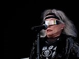 Blondie's Debbie Harry storms the Glasto stage in edgy all-black