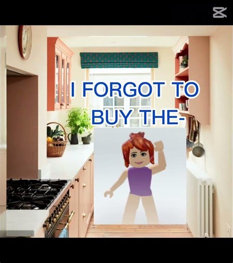 She stuck in the oven